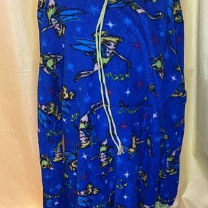 Disney Tinkerbell Fleece Night Gown Size XL